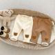 Comfortable Cute Bear Three-dimensional Embroidered Leisure Warm-keeping Pants