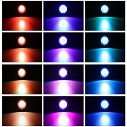 Color LED fish cylinder lamp LED dive lamp mountain lamp pool lamp diving fish tank shooting four