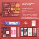 Inspirational Stationery Set-Promising Future-Red-1 set - Option1