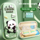 3D Stereoscopic Writing Case-Panda Model-Green-1 piece - Option1