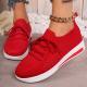 Womens Fashion Casual Fly-knit Sneakers