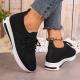 Womens Fashion Casual Fly-knit Sneakers