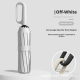Ring buckle automatic umbrella-10 bones-beige white-glass fiber + paint iron frame-1 - Option1