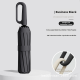 Ring buckle automatic umbrella-10 bones-beige white-glass fiber + paint iron frame-1 - Option1