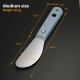 Curtain wall scraper-4.25 * 19 *3cm-gray-pp+201 stainless steel-1 handle - Option1