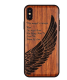 Compatible with Apple , Wooden phone case
