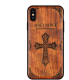 Compatible with Apple , Wooden phone case