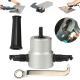 Double Head Sheet Metal Nibbler Saw Cutter Cutting Tool Power Drill Attachment Cutter Tool