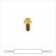 EFsolid Titanium Alloy Flange Head Screw Head Floor Empty Motorcycle Modified Screw