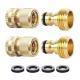 Hose Quick Connector GHT Male Nipple GHT Female Threaded Water Passage Fitting