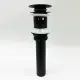 Bathroom Sink Drain With Overflow, Vessel Sink Lavatory Vanity Pop-Up Drain Stopper, 304 Stainless Steel