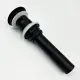 Bathroom Sink Drain With Overflow, Vessel Sink Lavatory Vanity Pop-Up Drain Stopper, 304 Stainless Steel