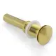 Bathroom Sink Drain Without Overflow, Vessel Sink Lavatory Vanity Pop-Up Drain Stopper, 304 Stainless Steel