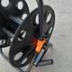 50m Portable Reinforced Tough Garden Hose Pipe Reel Cart Trolley Free Standing