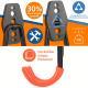 Upgraded 12-Piece Heavy Duty, Utility Steel Garage Storage Hooks, Wall Mount Garage Organizers And Hangers For Organizing Power Tools, Ladders, Bulk Items, Bicycles  Garage Storage