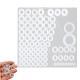 79 Pcs Rubber Flat Washers,13 Gasket Sizes,Ring Sealing Spacer Fixing Sheet Gasket,for Faucet Gaskets,Flexible Pipes,Shower Blowers