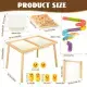 Sensory Table For Toddlers Activity Table With Storage Bins Launch Chess Maze Adventures Indoor Outdoor Play Sand And Water Table Wooden Sensory Table For Drawing Studying Dining