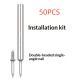 High-carbon Steel Double-sided Seamless Edge Horn Nails