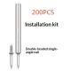 High-carbon Steel Double-sided Seamless Edge Horn Nails
