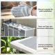 Plastic Outdoor Storage Shed With Floor, Window, Lockable Doors And Vents For Backyard Patio Lawn, Multiple Packages Shipped. Please Pay Attention To The Dimensions And Weight In The Details.