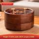 Wooden Dried Fruit Tray With Four Compartments For The Living Room Or Coffee Table At Home