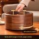 Wooden Dried Fruit Tray With Four Compartments For The Living Room Or Coffee Table At Home