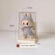 Single Transparent PVC Desk Toy Blind Box Storage And Display Rack