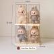 Single Transparent PVC Desk Toy Blind Box Storage And Display Rack