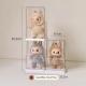 Single Transparent PVC Desk Toy Blind Box Storage And Display Rack