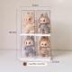 Single Transparent PVC Desk Toy Blind Box Storage And Display Rack