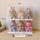 Single Transparent PVC Desk Toy Blind Box Storage And Display Rack