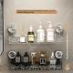 No-Drill Bathroom Sink Suction Cup Shelf