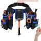 Thickened Canvas Multi-Functional Tool Organizer Electricians Waist Bag