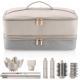 Double-layer Portable Storage Bag For Hair Blowers And Curling Irons