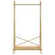   Clothes Rack with Shelf 102x50x190 cm Bamboo