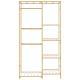   Clothes Rack with Shelves 100x50x184.5 cm Bamboo
