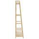   Clothes Rack with Shelves 110x40x180 cm Bamboo