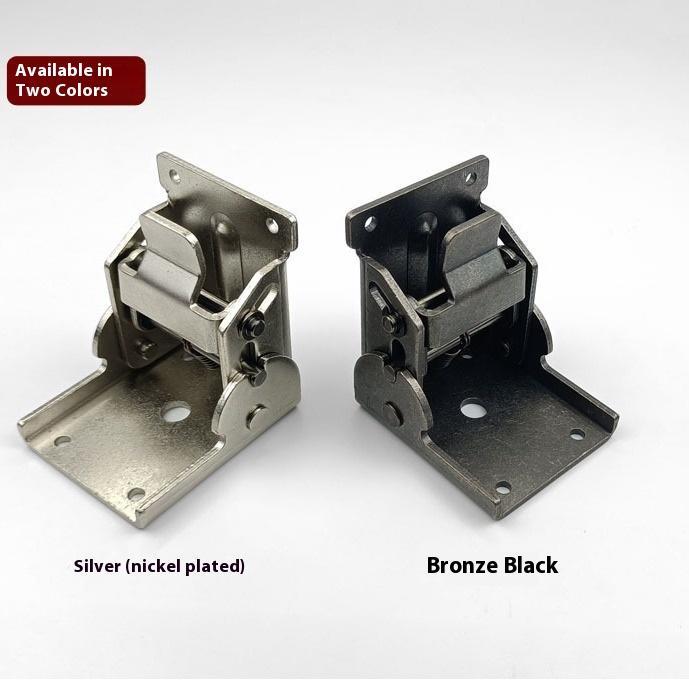 Dining Table Connection Foot Corner Folding Hinge 0 To 90 Degrees Invisible Self-locking