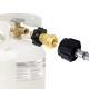 Gas Cylinder Pressure Reducing Valve Adapter Inflatable Conversion