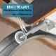 Quiet Garage Door Roller With Winding Strip