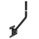 G01 Universal 180Adjustable TV Antenna J-Pole Aerial Bracket Black