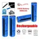 2PCS&4PCS&10PCS&50PCS&100PCS Rechargeable Battery 3000mAH 3.7V Li-ion BRC 11.1 Power Batteries For Flashlight Laser Headlamp