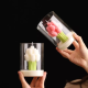 Tulip candle cup-pink-random fragrance-mixed wax-1 cup - Option1