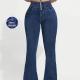 Womens High Waist 3D Printed Bootcut Trousers Yoga Pants Casual Pants