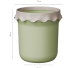 Lace pressing ring trash can-cyan-PP-1 piece - Option1