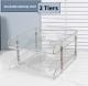 Desktop book storage rack-transparent - Option1