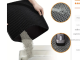 Cat litter mat-black-60 * 90CM - Option1