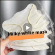 Facial mask-milk white-1 tie - Option1