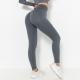 Seamless Knitted Solid Color Chest T-shirt Sports Running Fitness Yoga Wear Short-sleeved Top For Women