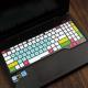 ASUS Flight Laptop Keyboard Protective Film Cover - Gradient purple